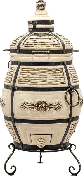 Изображение товара Тандыр Технокерамика Барс с откидной крышкой (580мм)