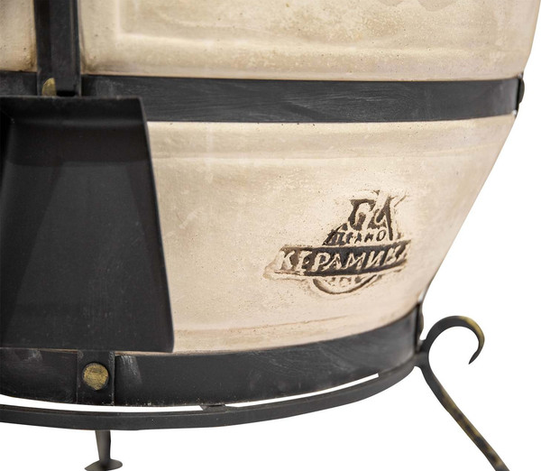 Изображение товара Тандыр Технокерамика Барс с откидной крышкой (580мм)