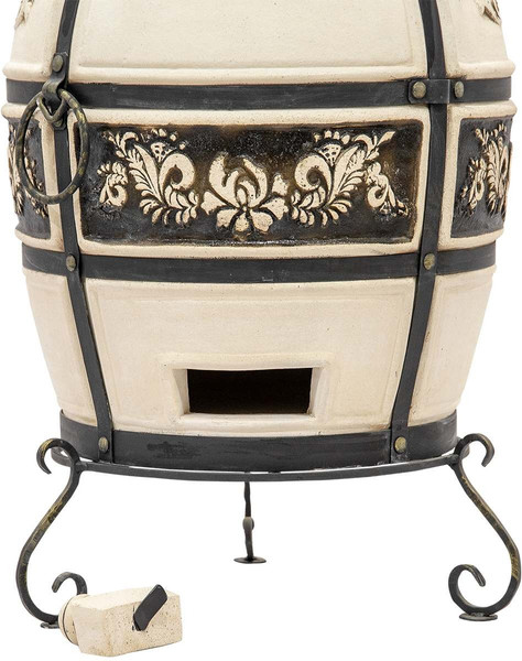 Изображение товара Тандыр Технокерамика Казачий с откидной крышкой (590мм)