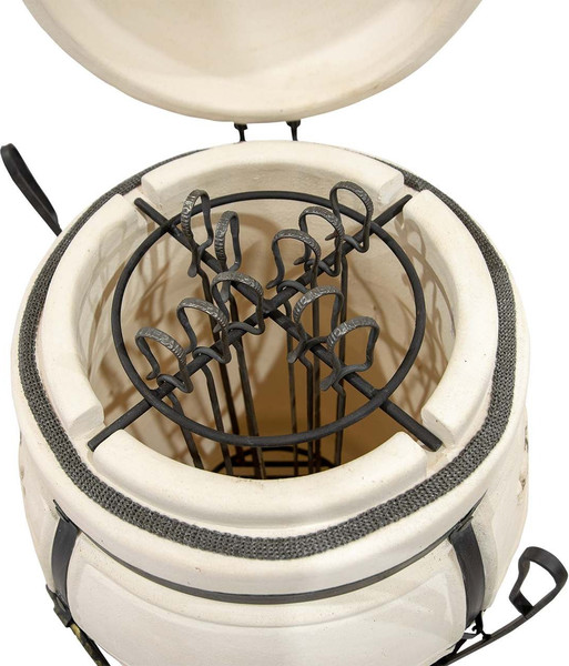 Изображение товара Тандыр Технокерамика Казачий с откидной крышкой (590мм)