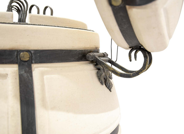 Изображение товара Тандыр Технокерамика Казачий с откидной крышкой (590мм)