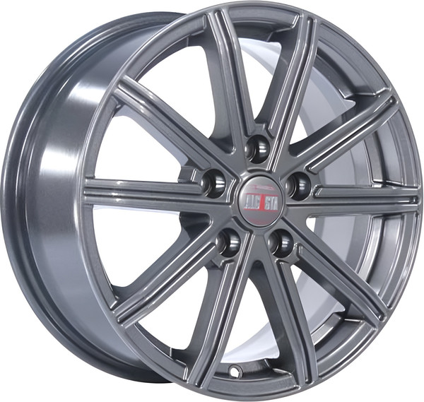 Изображение товара Литой диск Alcasta M64 17x7" 5x108мм DIA 65.1мм ET 43мм Graphite