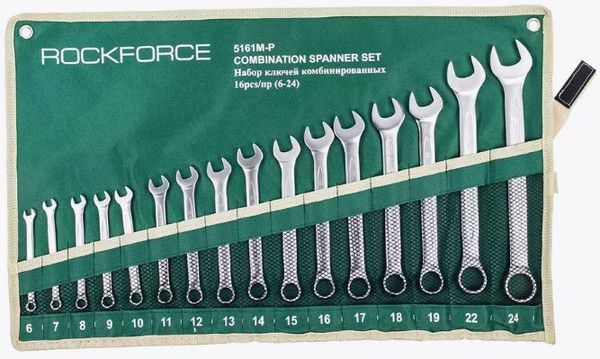 Изображение товара Набор ключей RockForce RF-5161P-M-P (504)