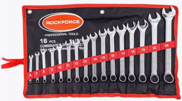 Изображение товара Набор ключей RockForce RF-5161P-M-P (504)