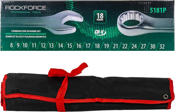 Изображение товара Набор ключей RockForce RF-5181P (904)