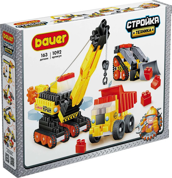 Изображение товара Конструктор Bauer Стройка Техника / 1092