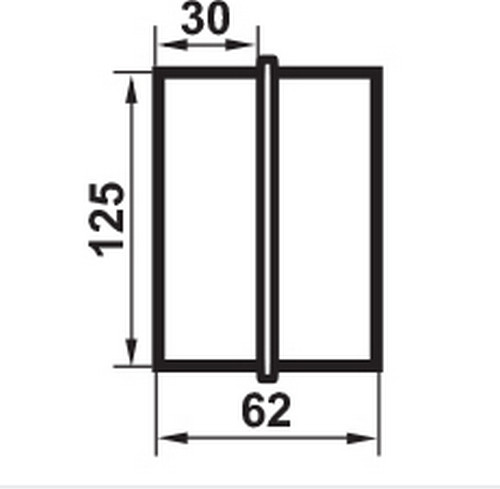 Изображение товара Соединитель воздуховода Семь ветров 125мм / 212