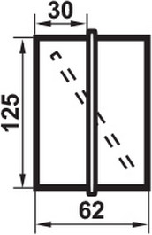 Изображение товара Соединитель воздуховода Семь ветров С обратным клапаном 125мм / 2121