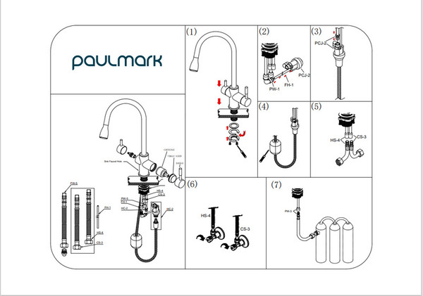 Изображение товара Смеситель Paulmark La214212-SBG