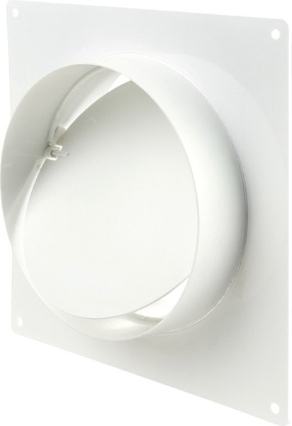 Изображение товара Соединитель воздуховода Семь ветров С настенной пластиной с обратным клапаном 150мм / 3531