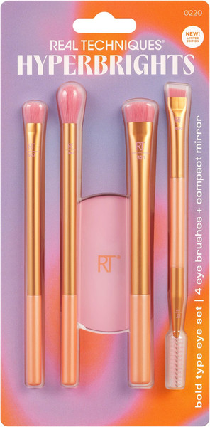 Изображение товара Набор кистей для макияжа Real Techniques Hyperbrights Bold Type Eye Set / RT10022062