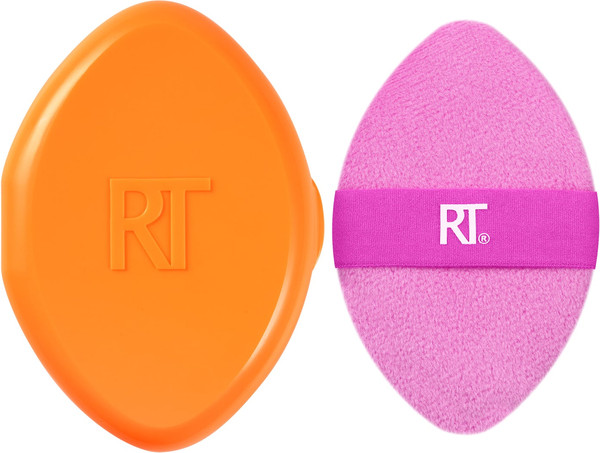 Изображение товара Спонж для макияжа Real Techniques Miracle 2-in-1 Powder Puff + Travel Case / RT10013400