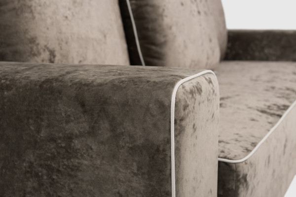 Изображение товара Диван KRONES Цезарь 4  (велюр орех)