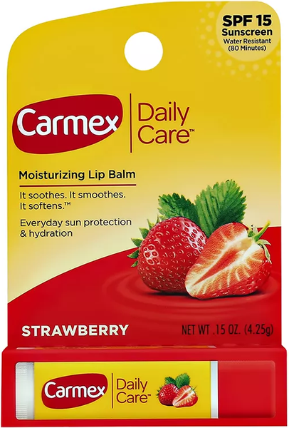 Изображение товара Бальзам для губ Carmex Клубника SPF 15 (4.25г)
