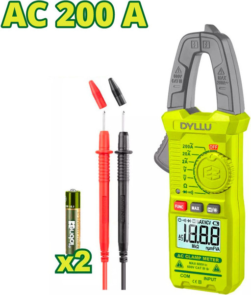 Изображение товара Клещи токоизмерительные DYLLU DTDM6501