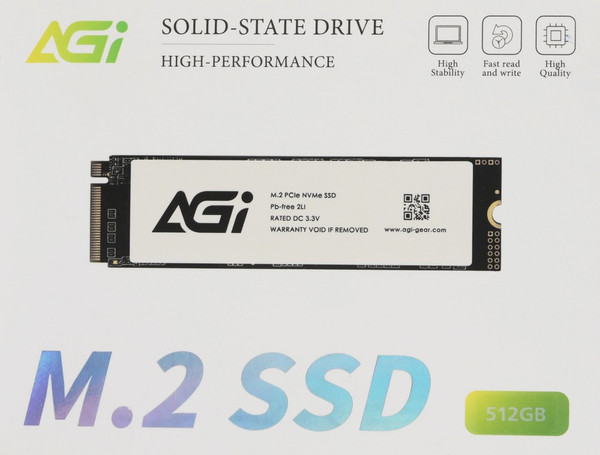 Изображение товара SSD диск AGI AI298 512GB (AGI512GIMAI298)