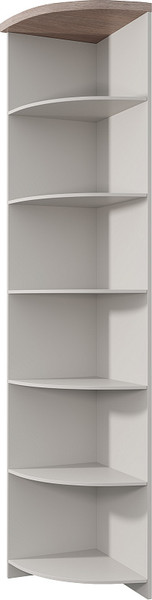 Изображение товара Угловое окончание для шкафа Anrex Lima открытый угловой (персидский жемчуг/мадура)