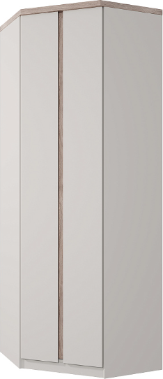 Изображение товара Шкаф Anrex Lima 1D угловой (персидский жемчуг/мадура)