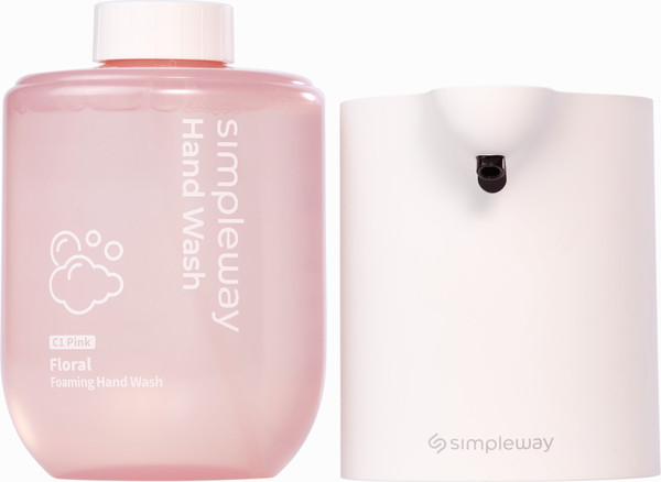 Изображение товара Сенсорный дозатор для жидкого мыла Simpleway Xiaomi Automatic Soap Dispenser / SW98278 (розовый)