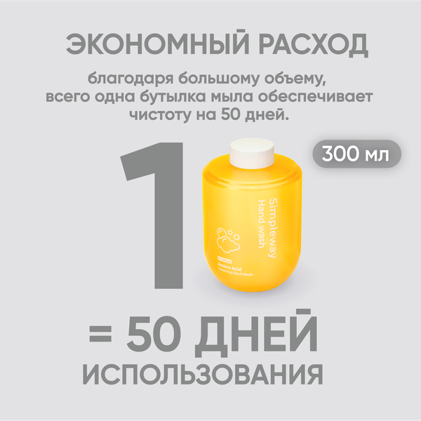 Изображение товара Сенсорный дозатор для жидкого мыла Simpleway Xiaomi Automatic Soap Dispenser / 561343 (желтый)