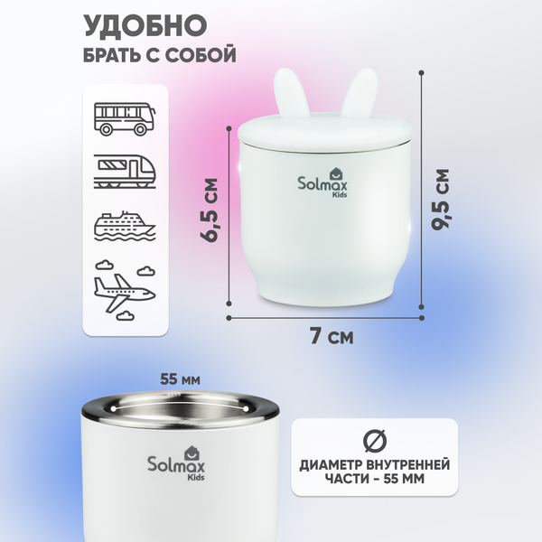 Изображение товара Подогреватель для бутылочек Solmax&Kids W97201