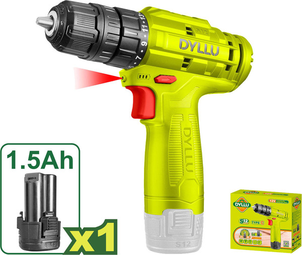 Изображение товара Аккумуляторная дрель-шуруповерт DYLLU DTCDS510