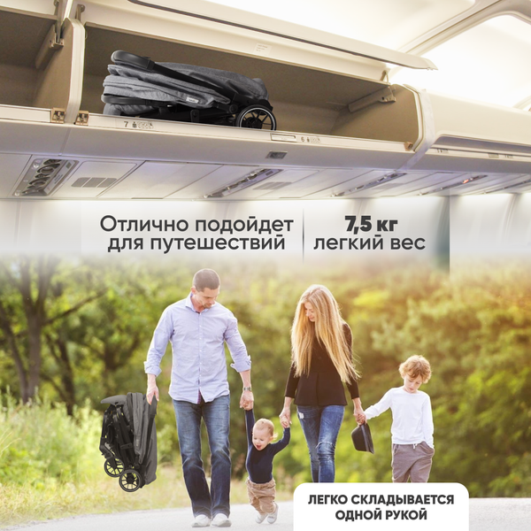 Изображение товара Детская прогулочная коляска Solmax&Kids KOL99207