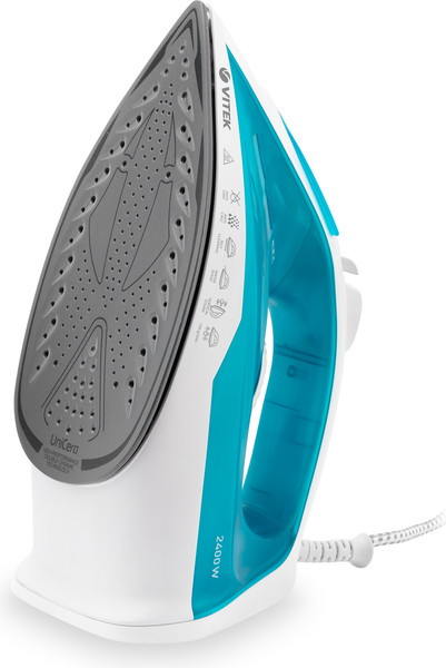 Изображение товара Утюг Vitek VT-8336 (белый/бирюзовый)