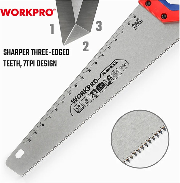 Изображение товара Ножовка Workpro WP215006