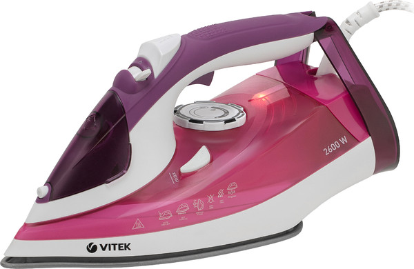 Изображение товара Утюг Vitek VT-8354 (фиолетовый/белый)