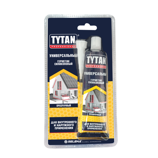 Изображение товара Герметик силиконовый Tytan Professional Универсальный (85мл, прозрачный)