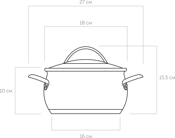 Изображение товара Кастрюля Nadoba Linda 796013