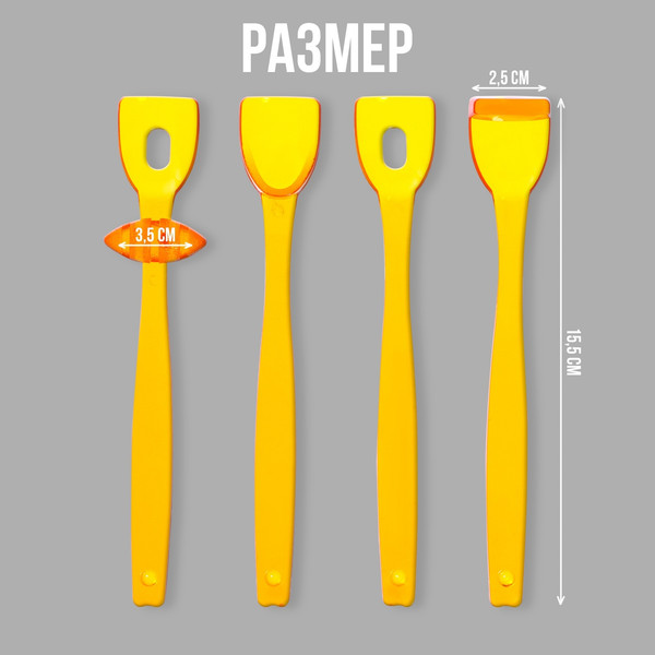 Изображение товара Развивающий игровой набор Zabiaka IQ Зондозаменители. Лопаточки / 10063682