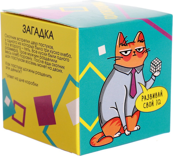 Изображение товара Игра-головоломка Puzzle Кубик Рубика. Смайлик / 3742269