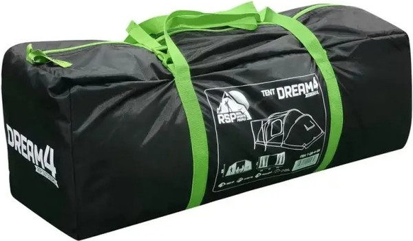 Изображение товара Палатка RSP Outdoor Dream 4 / T-DR-4-GN (зеленый)
