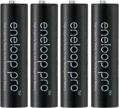 Изображение товара Комплект аккумуляторов Panasonic Eneloop Pro AAA 930 4BP /  BK-4HCDE/4CP+case