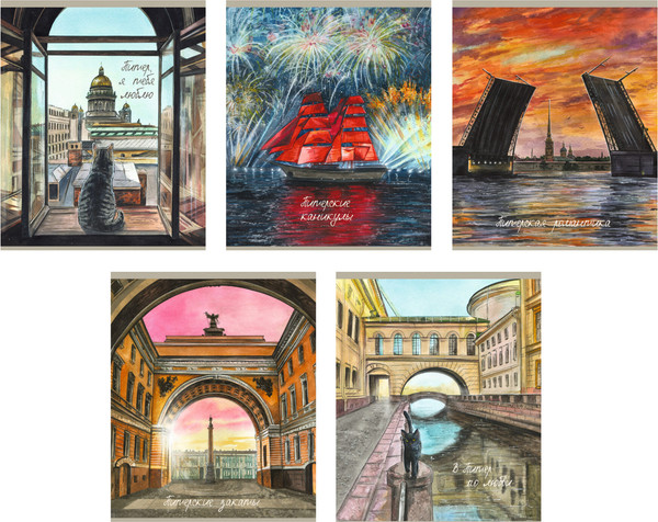 Изображение товара Тетрадь Listoff Санкт-Петербург / ТКЛ489186