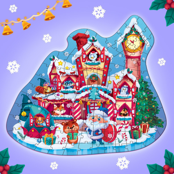 Изображение товара Пазл Puzzle Time Дарим новогодние подарки / 9546297