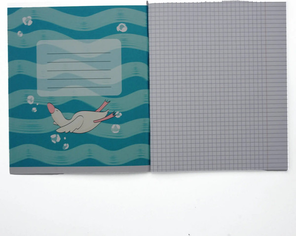 Изображение товара Тетрадь Listoff Акула и гуси / ТК489203