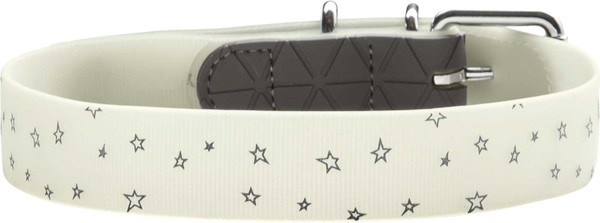 Изображение товара Ошейник HUNTER Collar Convenience Refl Glow 69153 (60/L белый/звезды)