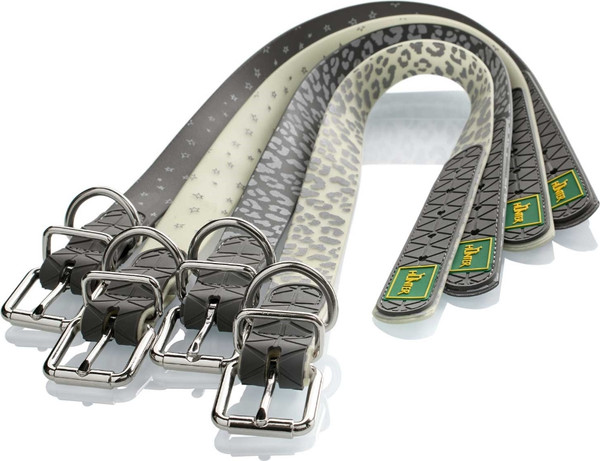 Изображение товара Ошейник HUNTER Collar Convenience Refl Glow 69153 (60/L белый/звезды)