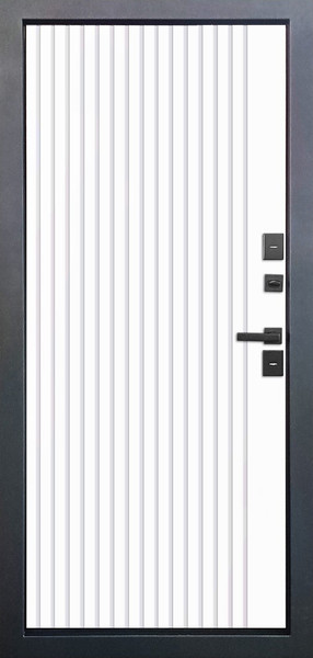 Изображение товара Входная дверь Guard Протерма мдф/мдф 96x205 правая (винорит патина/белый)