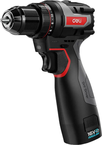 Изображение товара Аккумуляторная дрель-шуруповерт Deli EDE-DZ16-1D2