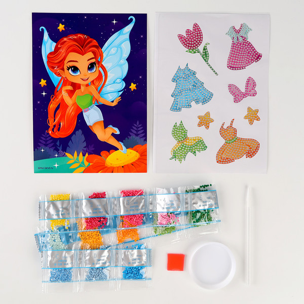 Изображение товара Набор алмазной вышивки Школа талантов Наряди персонажа. Фея / 10451055