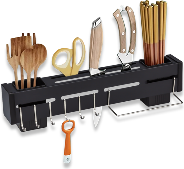 Изображение товара Подставка для кухонных приборов Solmax&Home SM98424 (черный)