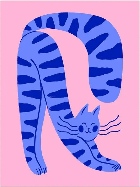 Изображение товара Постер Citydecor Котик 3 (30x40)