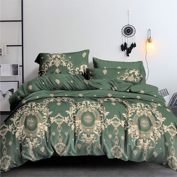 Изображение товара Комплект постельного белья Alleri Эко Сатин Евро / СС-341