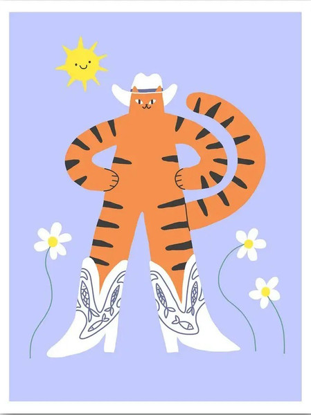 Изображение товара Постер Citydecor Кот в сапогах 1 (30x40)