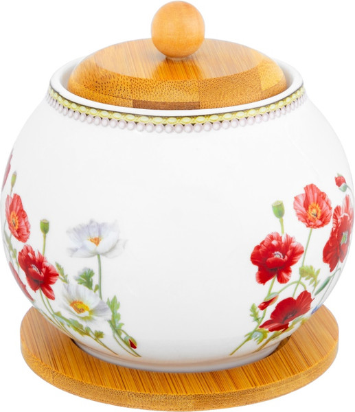 Изображение товара Сахарница Elan Gallery Маки + ложка / 420654