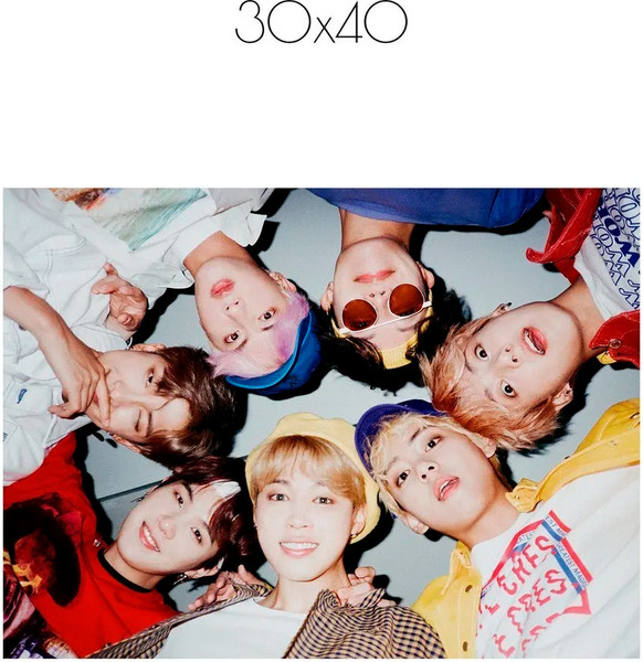 Изображение товара Постер Citydecor K-Pop 10 (30x40)